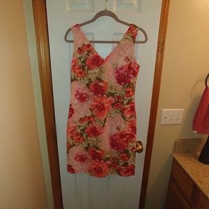 Talbots mini floral dress